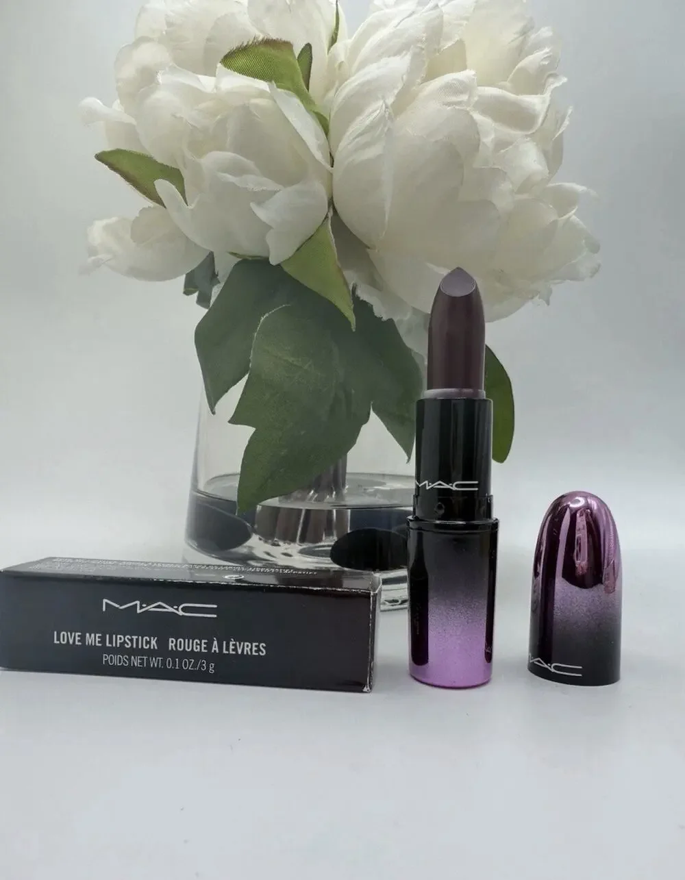 MAC Lipstick Love Me 410 La Femme 0.1 oz / 3g Full Size New